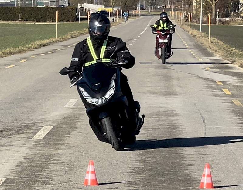 Motorradgrundkurs Videoanalyse